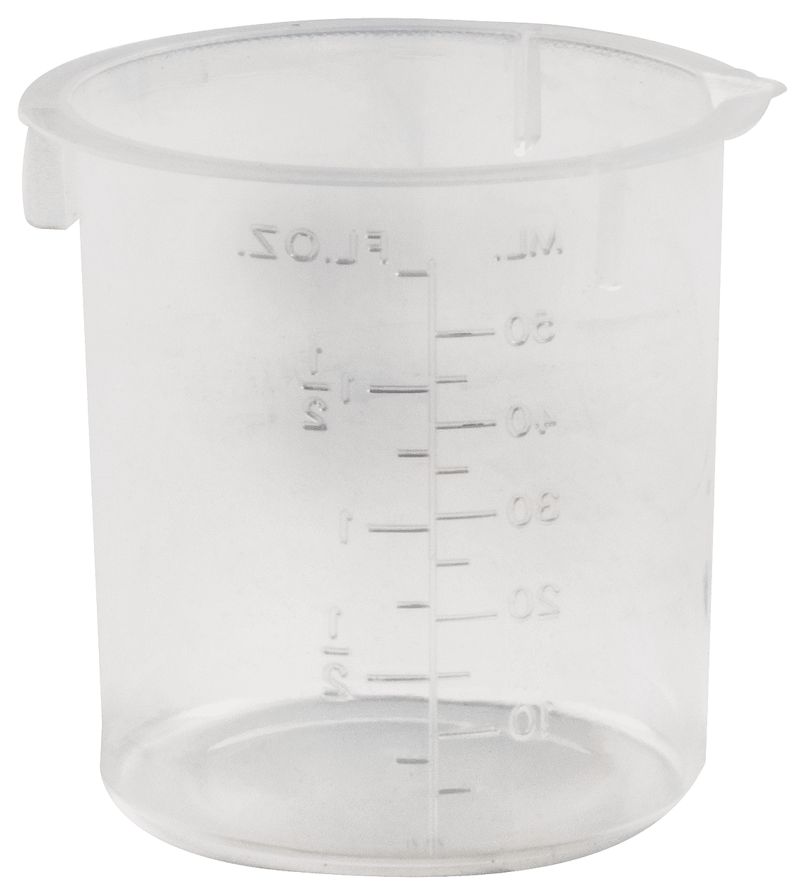 Beaker, Plastic 60ml for use with Speedy Moisture Tester