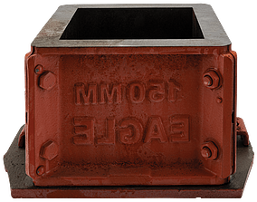 Concrete Cube Mold, Steel, Heavy-Duty